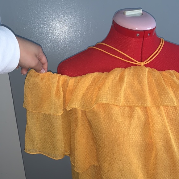 Zara Flowy Ruffle Blouse - Picture 5 of 5